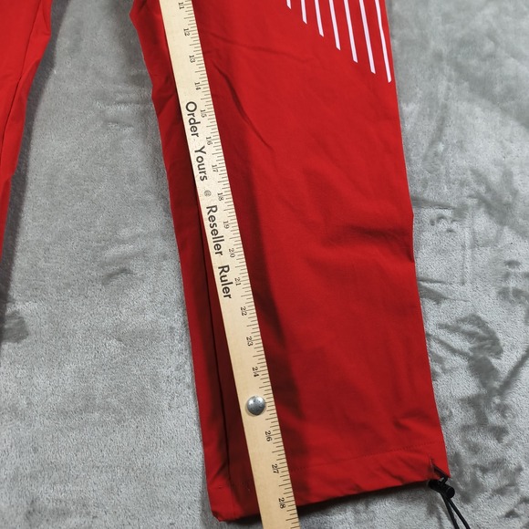 Without Walls Wind Pants Mens Medium Red Convertible Zip Off Shorts Outdoor Hike - Picture 13 of 14